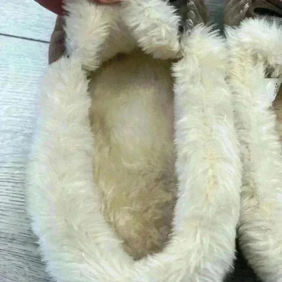 J Crew Tan & Cream Moccasins Size 9 - Picture 5 of 7